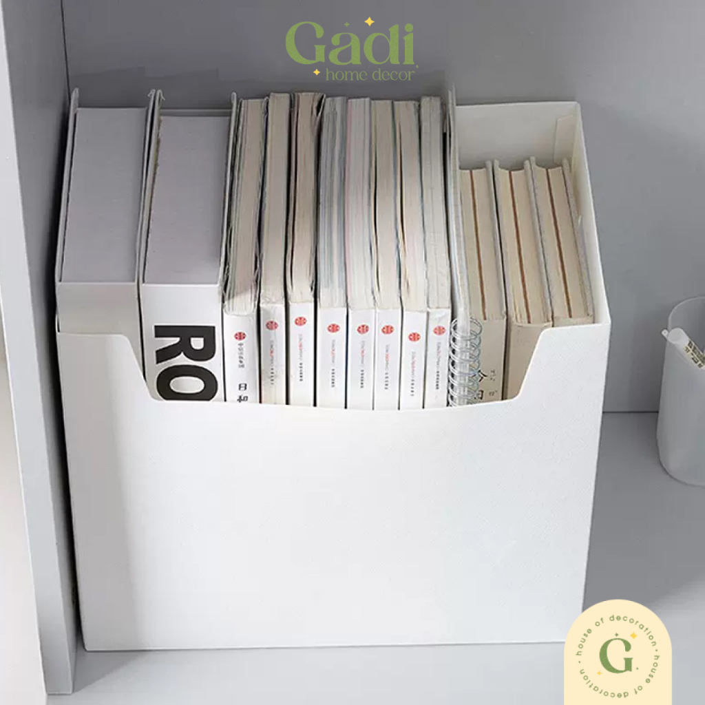 Hộp Đựng Sách Vở,  Khay Đựng Tài Liệu Decor Bàn Học Gadi Home - Hộp Lưu Trữ Tiện Ích PIHO