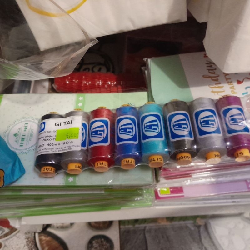 Chỉ may, chỉ cuộn 400m gitai