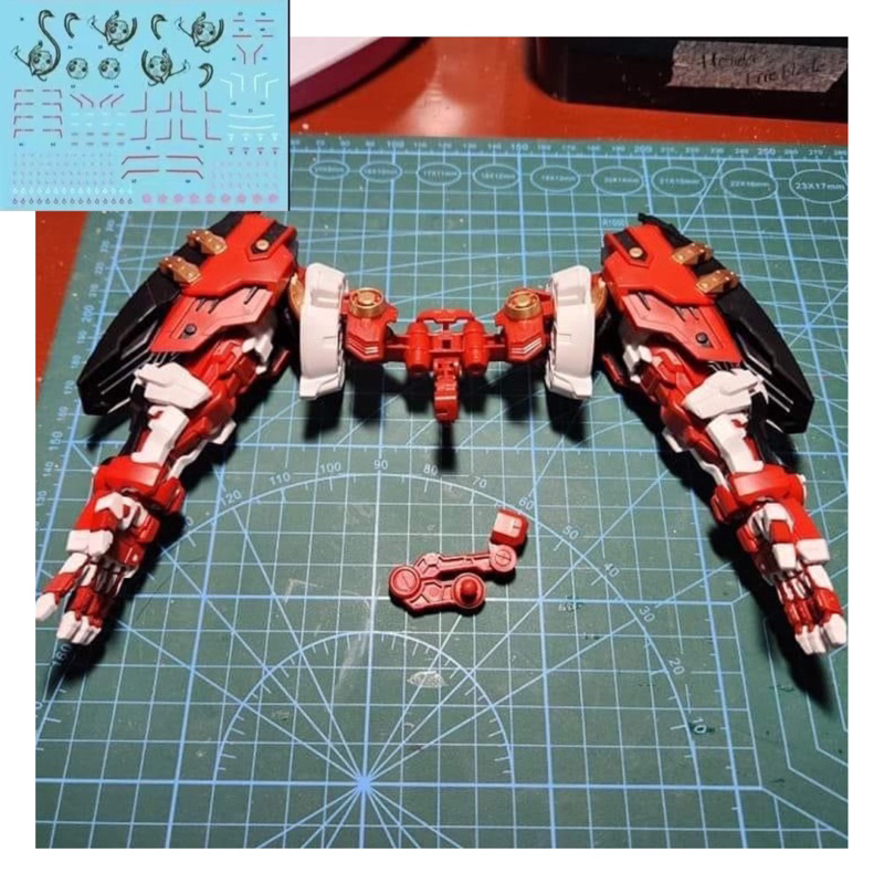Mô hình lắp ráp MJH MG 1/100 Hirm Astray Powered Red