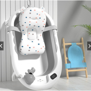 Honper chậu gấp gọn có phao+nhiệt kế cho bé