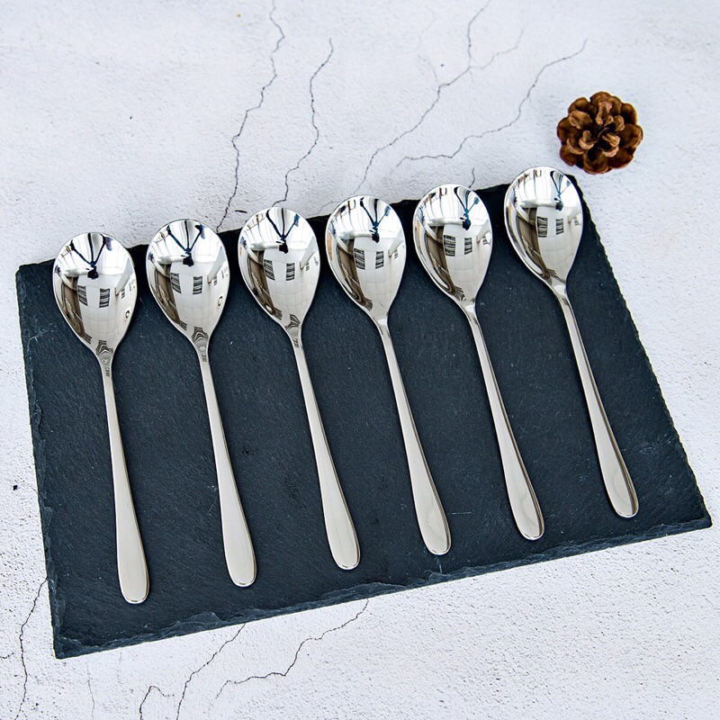 Bộ 6 thìa inox 304 ăn cơm Dandihome