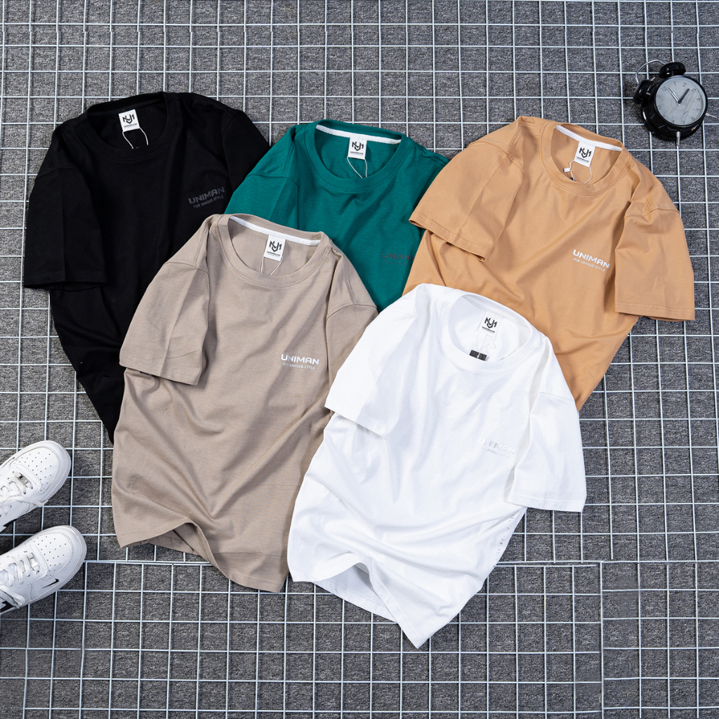 Áo thun nam cổ tròn chất vải cotton Mềm Mại, Thoáng Mát, co giãn 4 chiều, chống bai xù - Bảo hành đổi trả trong 60 ngày