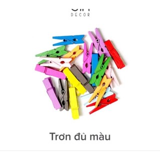 20 kẹp gỗ lọai 3,5cm