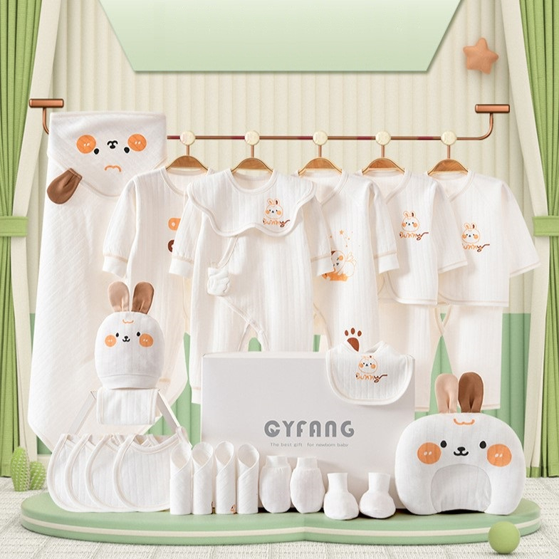 Set Quà tặng bé trai, bé gái sơ sinh, Quà tặng đầy tháng cao cấp [BD46]