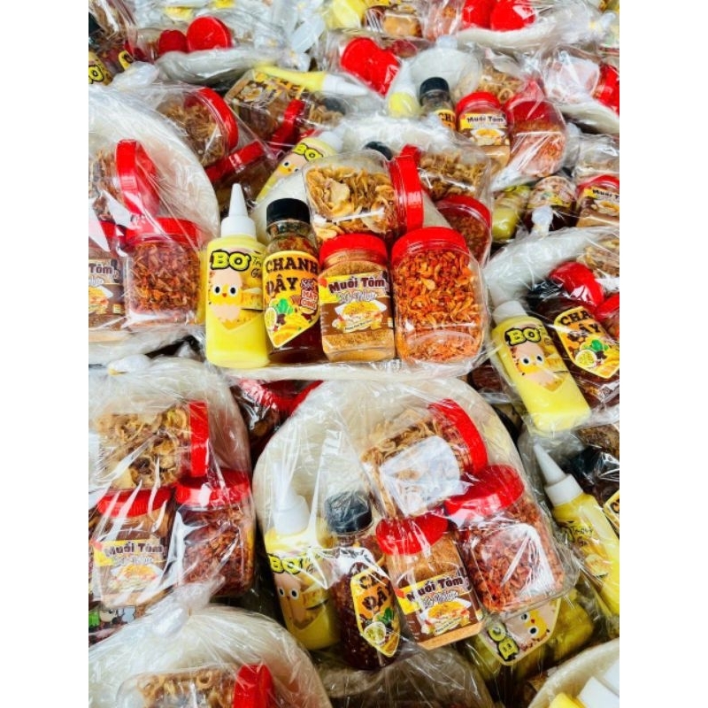 Combo Bánh Tráng Phơi Sương Sốt Chanh Dây