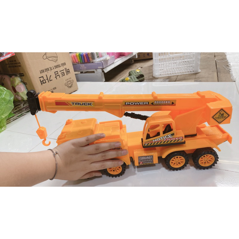 Xe móc cẩu khổng lồ 47x12cm - Xe đồ chơi cho bé