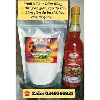 Combo Muối Nổ Bì + Dấm Hồng