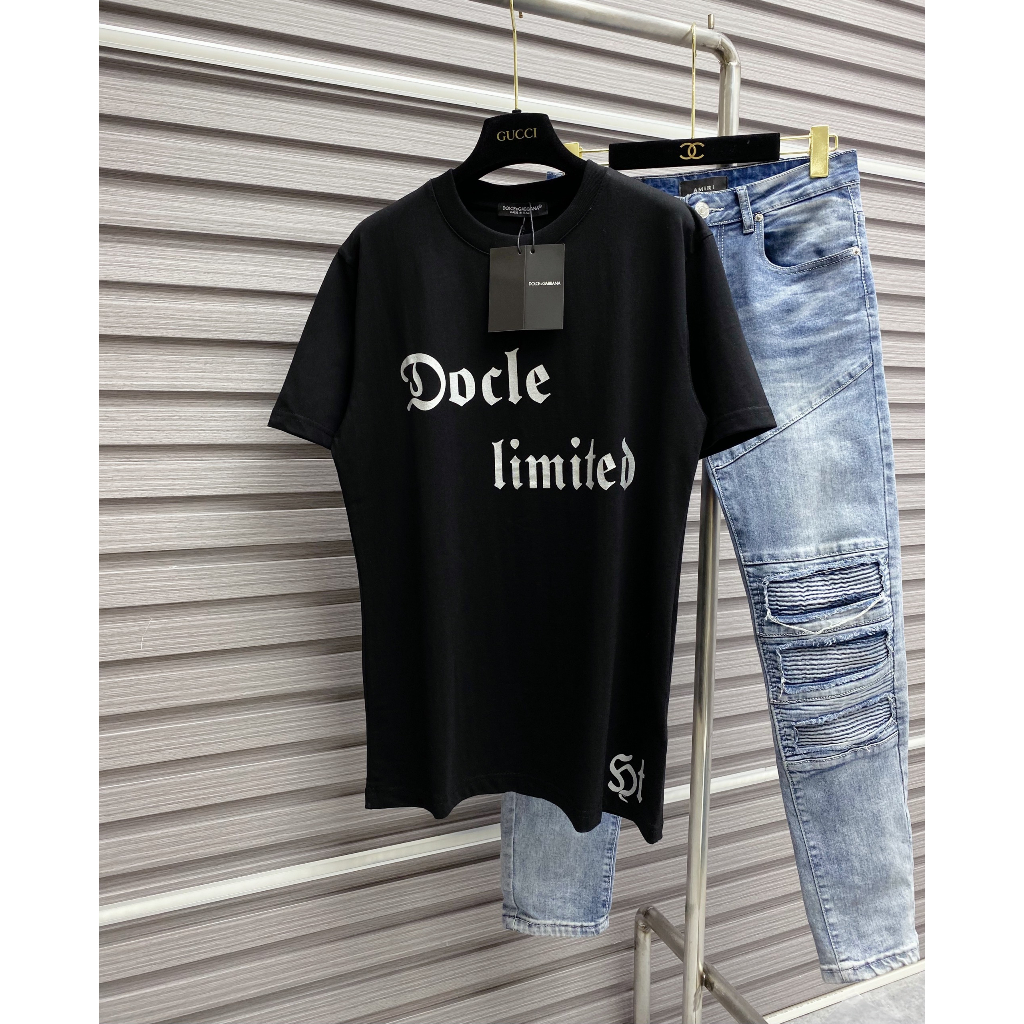 Áo Phông Docle Limited Phiên bản in kim tuyến Neww 2023 Hàng Full Box