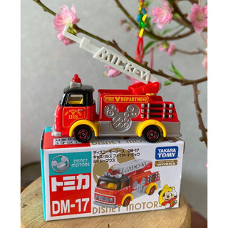 Mô hình xe tomica cứu hoả nhân vật Minnie Mouse.