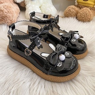 [🎀Sẵn⚡]Giày Lolita Tiểu Thư Da Bóng