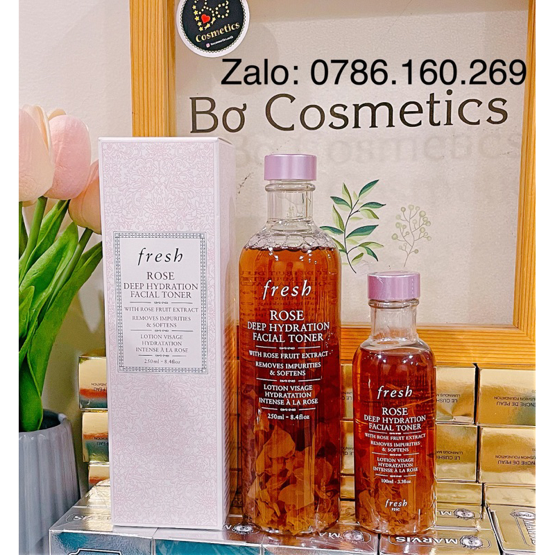 Fresh Rose DEEP HYRATION FACIAL toner