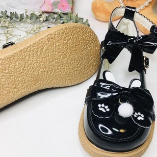 [🎀Sẵn⚡]Giày Lolita Tiểu Thư Da Bóng