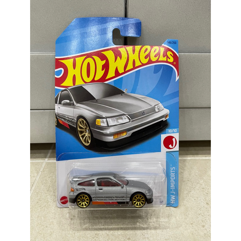 Xe mô hình đồ chơi cơ bản Hotwheels 1:64 - '88 Honda CR-X