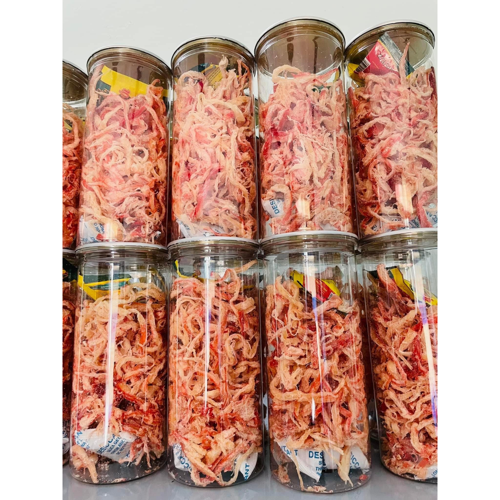 MỰC HẤP DỪA SỢI XÉ HŨ 300GR
