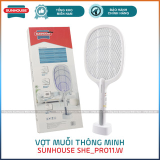 Vợt muỗi cao cấp tích hợp đèn bắt muỗi - FULLBOX