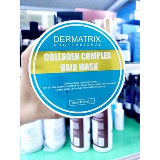 ( mất vỏ hộp)Hấp DERMATRIX siêu phục hồi tóc nát 500ml