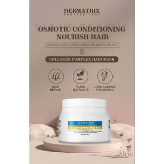 ( mất vỏ hộp)Hấp DERMATRIX siêu phục hồi tóc nát 500ml