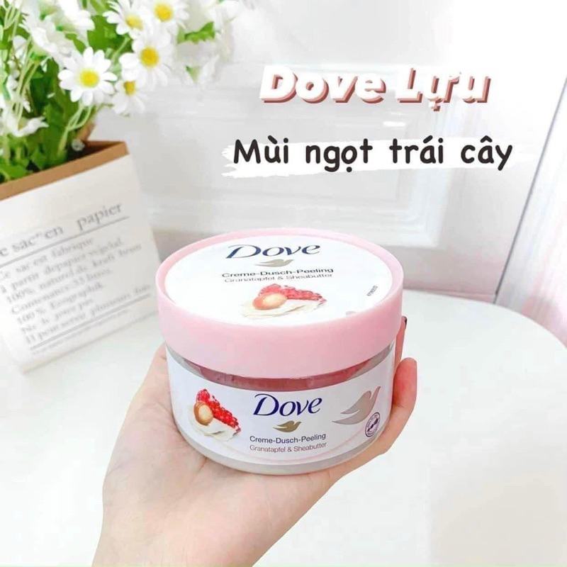 TẨY DA CHẾT DOVE BẢN UK 225ML