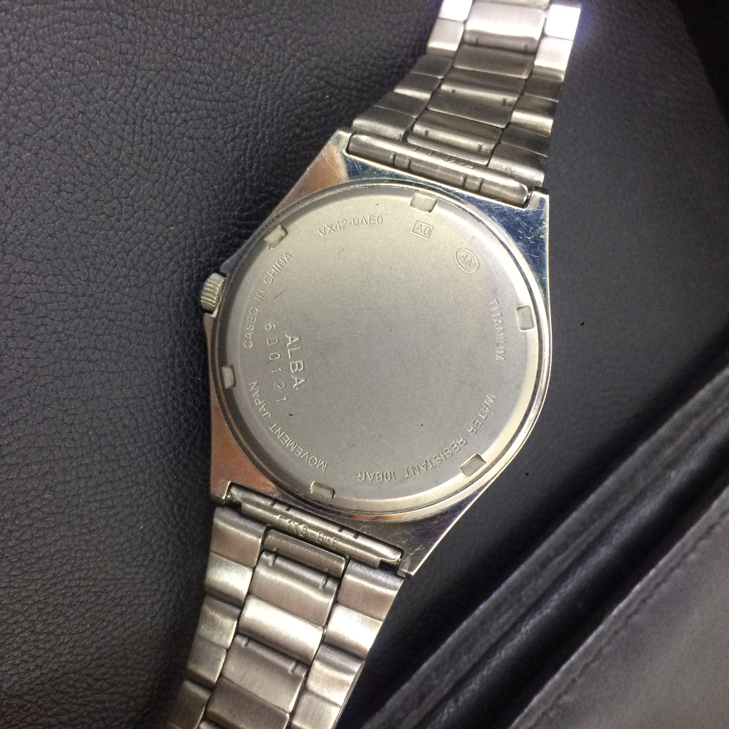 Đồng hồ nam Alba Titanium Nhật