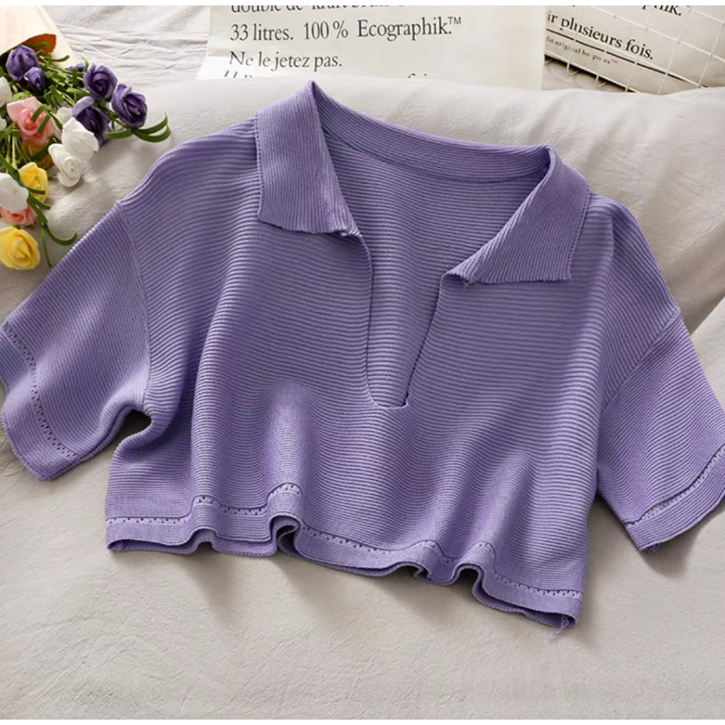 Set váy 2 dây và áo croptop, đầm mềm mại mix cùng áo montoghi ngắn tay phong cách Hàn Quốc