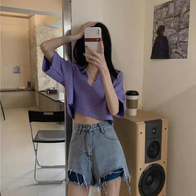 Set váy 2 dây và áo croptop, đầm mềm mại mix cùng áo montoghi ngắn tay phong cách Hàn Quốc