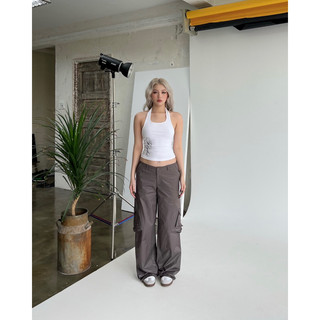 KHAKI POCKET BACK PANTS - QUẦN CẠP THẤP