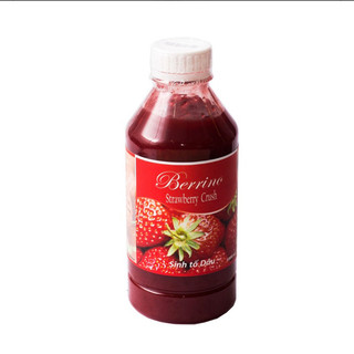 Mứt sinh tố dâu berrino chai 1l