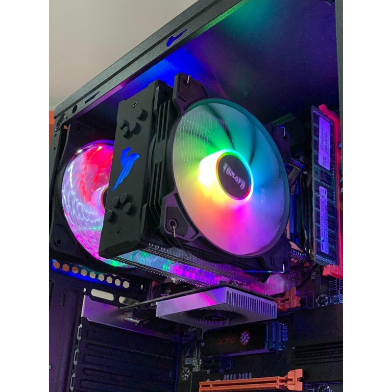 Tản Nhiệt Khí,m - Fan CPU TOMATO AM6300 Led RGB , Hàng Chính Hãng
