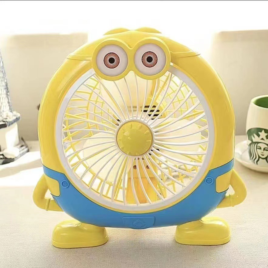 Quạt mini , quạt để bàn văn phòng hình thú cắm điện phù hợp để bàn làm việc cho dân văn phòng Cực Đáng Yêu