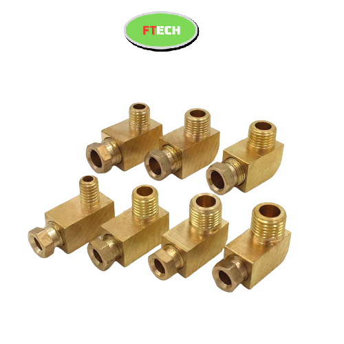 Đầu Nối Chữ L Hạt Bắp Series PL Ø4/6/8 & M4/5/6/8/10