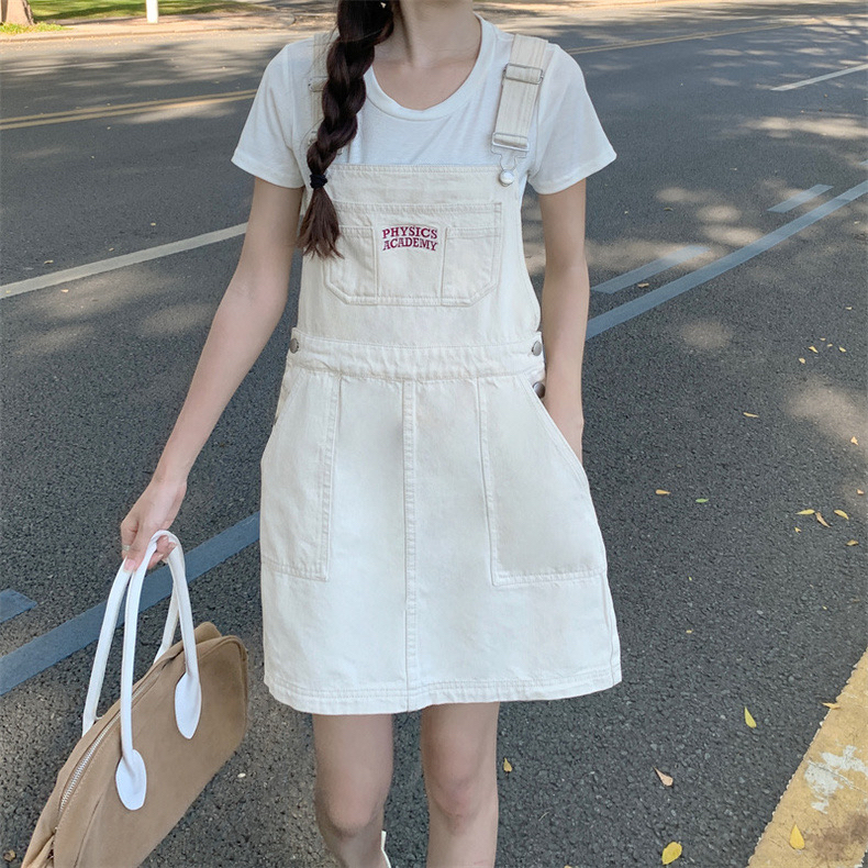 𝗺𝗶𝗲 𝘀𝘁𝘂𝗱𝗶𝗼 - Yếm váy ngắn túi bự basic