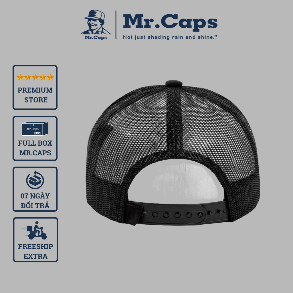 Nón lưới Life Style chính hãng - Mũ kết lưới lưỡi trai nam nữ phối lưới phong cách thời trang unisex cao cấp Mrcap