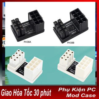 Cầu bẻ góc nguồn vga 8pin 180°  6pin 180° độ