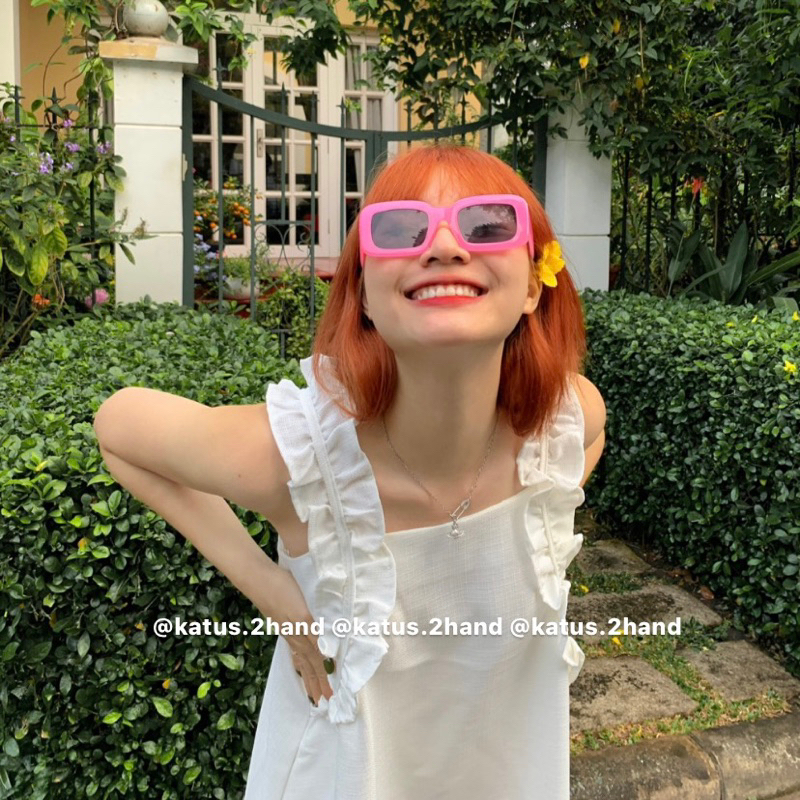 Váy Dáng Suông Chữ A Xếp Ly Viền Bèo Cao Cấp Hàng QC Loại 1 ullzang