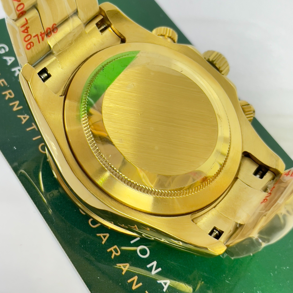 Đồng hồ Nam Rolex máy nhật dòng cơ Automatic size 40-41mm mặt vàng gold dây kim loại