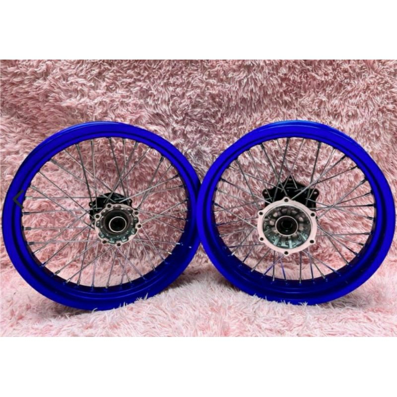 Combo niềng Motard17 inch kèm đùm tăm lắp sẵn PNP WR155