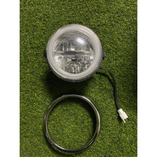 Cụm đèn pha đèn led 2 tầng xe máy điện Vespa DK