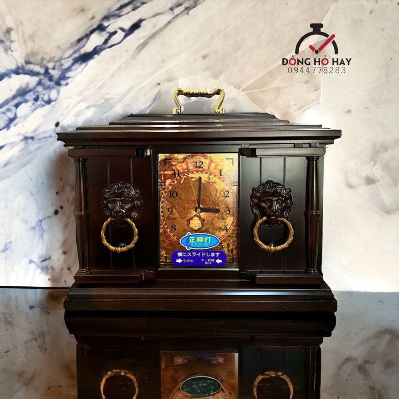 Đồng hồ để bàn tân cổ điển Citizen- Made in Japan