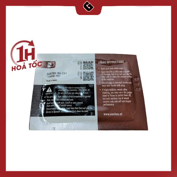 Khăn Lau Keo Tản Nhiệt Noctua NA-SCW1 - Hàng Chính Hang