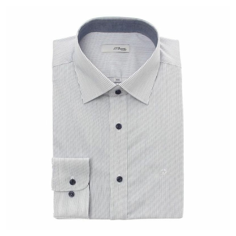 Áo sơ mi nam ST.Dupont xuất dư chính hãng/ Sơ mi dài tay, kẻ sọc