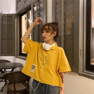 [DTee Shop] Sơmi Croptop Goodluck (ảnh thật💯💯💯)