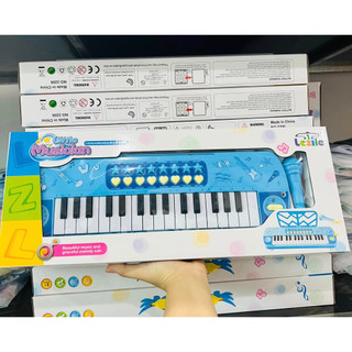 [Sale Sốc] Đàn piano cho bé có đèn micro âm thanh chuẩn