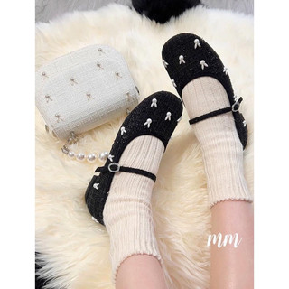 Giầy búp bê dạ thỏ cnk [fullbox][HÀNG SẴN]TG1/2134/T2.3A