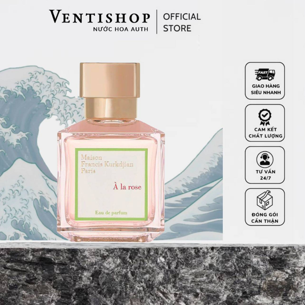 | 𝐕𝐄𝐍𝐓𝐈𝐒𝐇𝐎𝐏.𝟔𝟖 | Nước hoa MFK A La Rose EDP 5ml/10ml/20ml