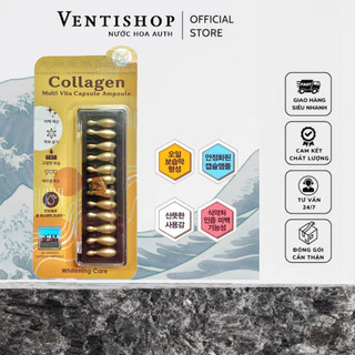𝐕𝐄𝐍𝐓𝐈𝐒𝐇𝐎𝐏.𝟔𝟖 vỉ collagen tươi phục hồi da ammud 12 viên hàn quốc