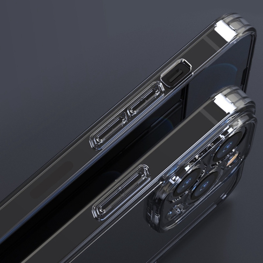 Ốp Lưng Trong Suốt Không Ố Vàng Lưng Cứng Viền Dẻo Chống Xước Tuyệt Đối Iphone 13 promax 12 12pro 12promax,11 promax 14 | BigBuy360 - bigbuy360.vn