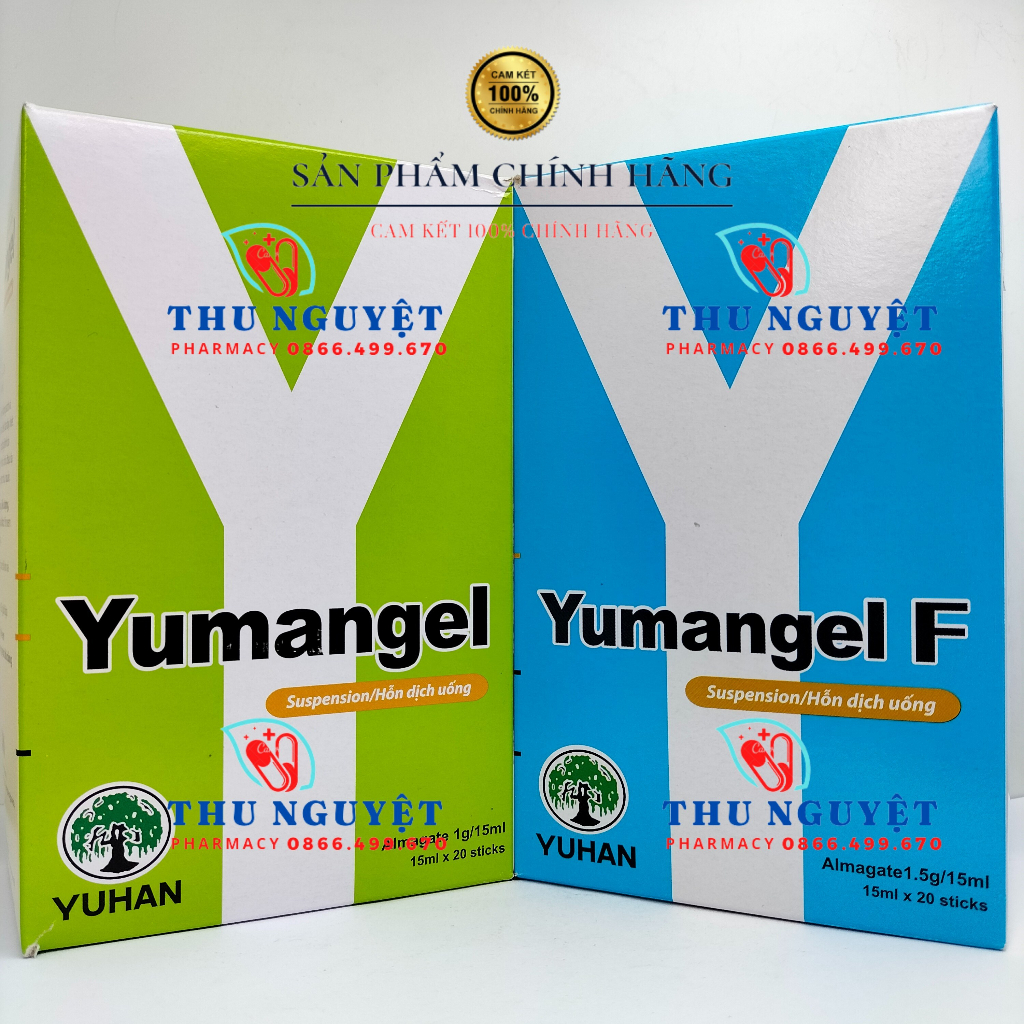 Sữa dạ dày chữ Y Hàn Quốc Yumangel hộp 20 gói - giảm nhanh cơn đau trong các vấn đề về dạ dày, trào ngược