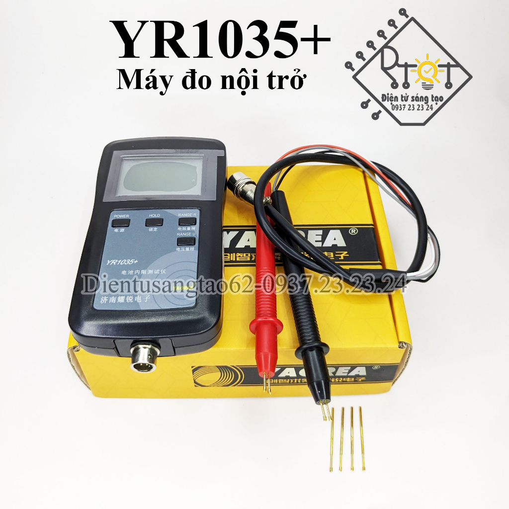 Máy đo nội trở YR1035+ chính hãng phiên bản Tiếng Anh