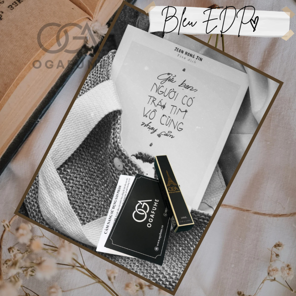 Tinh Dầu Nước Hoa Nam OGAFUME Bleu EDP Nam tính, Mạnh mẽ, Sang trọng, Bí ẩn 10ml