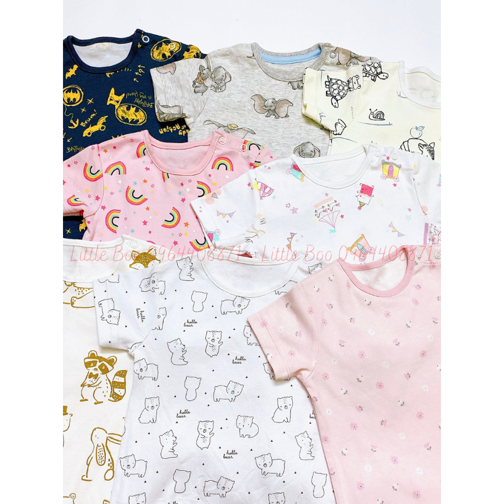 Body Romper Đùi George Xuất Xịn Mùa Hè Cho Bé Trai Và Bé Gái